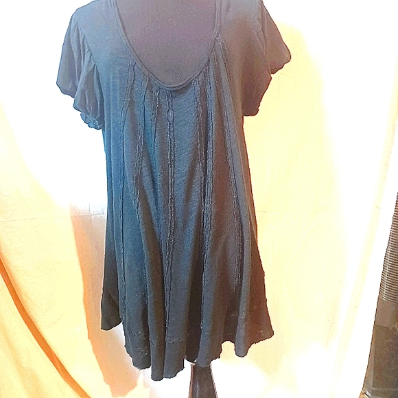 NWT Free People Long Short Sleeve Top - Picture 5 of 10